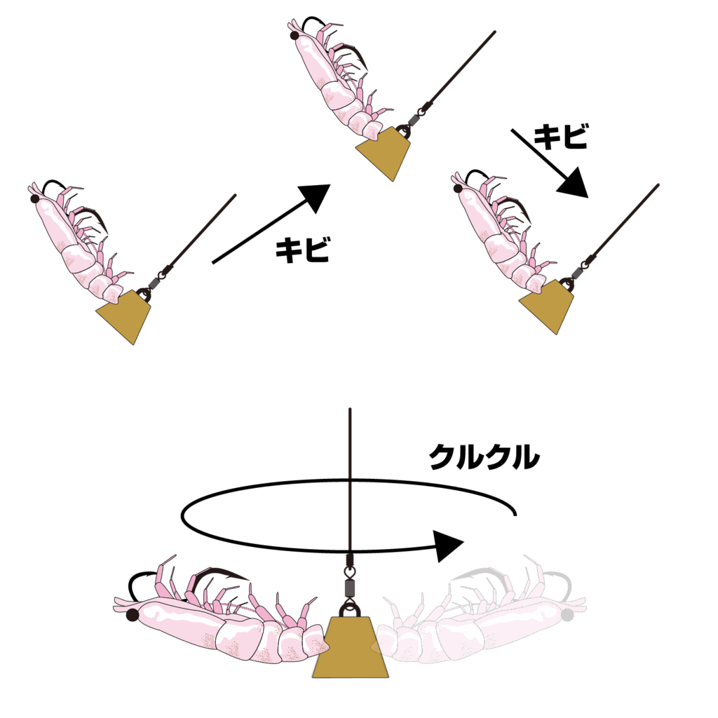 一つテンヤの接続　関門・響灘遊漁船ひびき